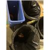 Image 2 : L3 - Group of 3 ULINE Industrial Garbage Bins & 2 Blue Bins