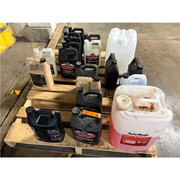 L3 - Pallet of Assorted Car Detailing Cleaning Products - includes Assorted Meguiar's Cleaners / REN