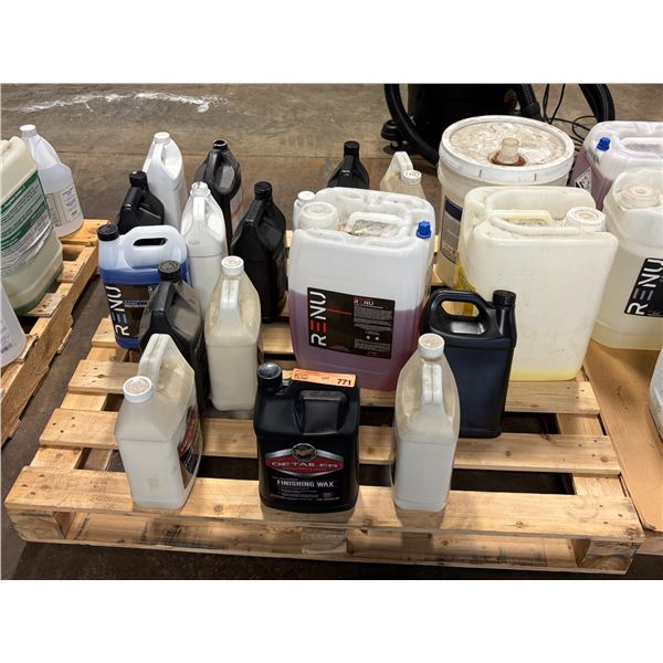 L3 - Pallet of Assorted Car Detailing Cleaning Products - includes Assorted Meguiar's Cleaners / REN