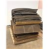 Image 1 : L3 - Pallet of Assorted Industrial Interlocking Rubber Band Floor Mats