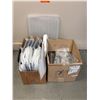 Image 1 : L3 - NEW Tesla Group of 3 Boxes of License Plate Frames Kit - includes Laser Etched Black Chrome Pla