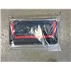Image 3 : L3 - NEW Tesla Group of 3 Boxes of License Plate Frames Kit - includes Laser Etched Black Chrome Pla