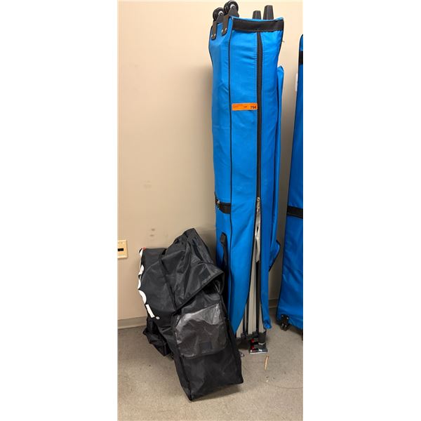 L3 - ULINE White Instant Canopy w/ Storage Blue Bag