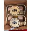 Image 2 : L3 - Tesla Gold-Tone Custom Coating Yoke Steering Wheel Assembly - Set of 2