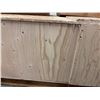 Image 2 : L3 - NEW  Silver Chrome Vinyl Roll in Wooden Crate - approx. 115" Long