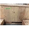 Image 2 : L3 - NEW  Silver Chrome Vinyl Roll in Wooden Crate - approx. 115" Long