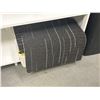 Image 3 : L3 - 5-Tier White Metal Shelf & 3 Modern Stools - includes Floor Mats (Contents Milwaukee not includ