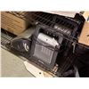 Image 2 : L3 - 5-Tier Black Industrial Shelf & Content - includes Uline Disposable Face Masks / Portable Heate