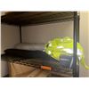 Image 3 : L3 - 5-Tier Black Industrial Shelf & Content - includes Uline Disposable Face Masks / Portable Heate