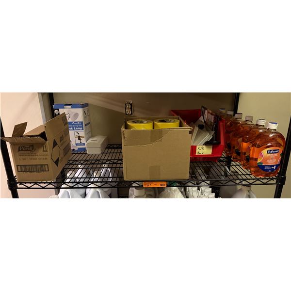 L3 - Professional Cleaning Supplies & Misc. - includes Purell Hand Rub Gels / Yellow Masking Tapes /