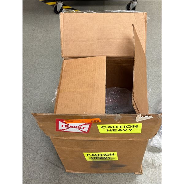 New - Tesla OEM Rear Integrated Break Caliper and Cover Red  - RV: $750