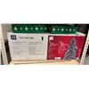Image 1 : New - Lexington Heavy Flocked White Pine LED Christmas Tree - 7.5 ft