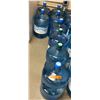 Image 1 : Group of 8 - Sealed and Filled 19 Liters Water Dispenser Jug