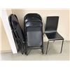 Image 2 : Group of 7 Chairs - 6 Foldable Chairs & 1 Dining chairs