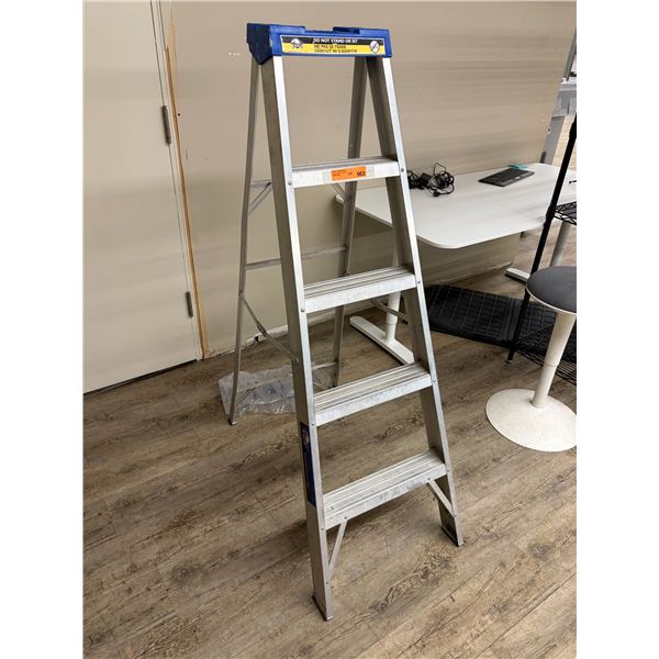Stainless Steel 5 - Step Ladder