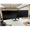 Image 3 : Group of Misc Office Items - Includes Height Adjustable desks, Office Chairs, Monitors etc