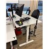 Image 4 : Group of Misc Office Items - Includes Height Adjustable desks, Office Chairs, Monitors etc