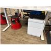 Image 2 : Group of Misc Office Items - Includes Height Adjustable desks, Monitors etc