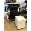 Image 1 : Group of Misc Office Items - Includes Height Adjustable desks, Office Chairs, Monitors etc