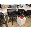 Image 1 : Group of Misc Office Items - Includes Height Adjustable desks, Office Chairs, File Cabinet etc