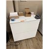 Image 1 : Group of Misc Office Items, Stationary & Cabinet