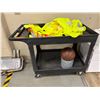 Image 1 : Group of MIsc Items - Includes Workers Vests, Black Cart etc