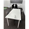 Image 1 : L2 - Group -(x2)  Adjustable Height Tables (63.5x31.5" / 59x29.5") & 6 Chairs