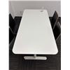 Image 3 : L2 - Group -(x2)  Adjustable Height Tables (63.5x31.5" / 59x29.5") & 6 Chairs