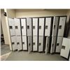 Image 1 : L2 - Bank of Lockers - (x18) Lockers - 108x22x75.5"