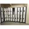Image 1 : L2 - Bank of Lockers - (x18) Lockers - 108x22x75.5"