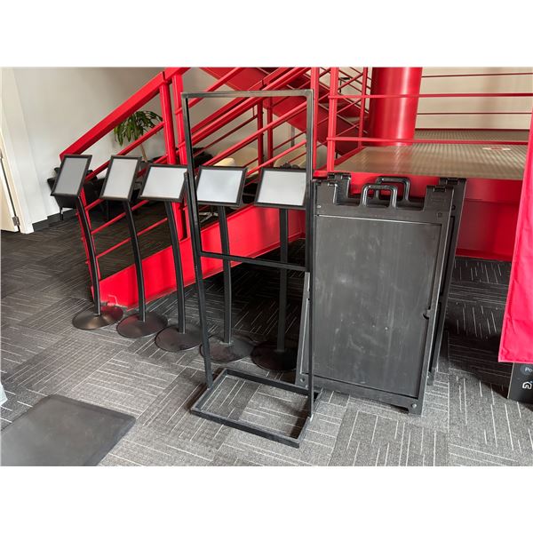 L2 - Group - Marketing Materials Including Sandwich Boards & stand Up Displays