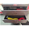 Image 3 : L2 - Uline Rolling Computer Desk Station w/ 2 Drawers & Door