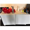 Image 2 : L2 - Group - 2 Cabinets, Misc. Office Supplies & plant