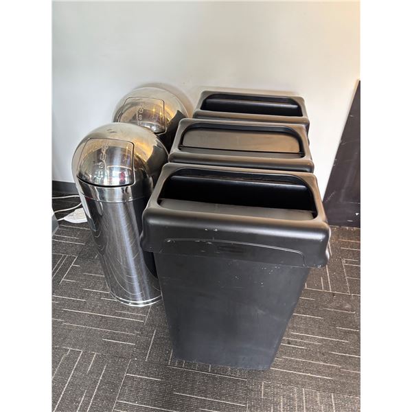 L2 - 5pc - Garbage Cans