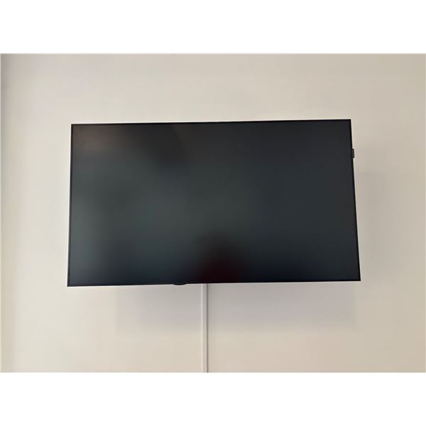 L2 - Samsung 55" Monitor w/ Wall Mount - Bidder Responsible for Removal