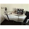 Image 1 : L2 - Cabinet & Contents - Recycle/Trash Under Counter, Keurig Coffee Pods, Etc.