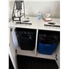 Image 2 : L2 - Cabinet & Contents - Recycle/Trash Under Counter, Keurig Coffee Pods, Etc.