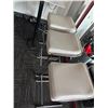 Image 2 : L2 - Group - (x3) White Stools, Table, HP Monitor & Standing Light