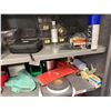 Image 4 : L2 - Contents of Cabinet - Tesla Charging Cable Bags, Charger Adapters, Charging Cable, Misc. Items