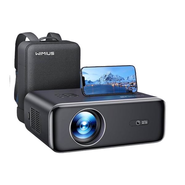 Lillooet - New WiMiUS P62 Pro Projector with WiFi and Bluetooth - Retail Price: $450 CAD