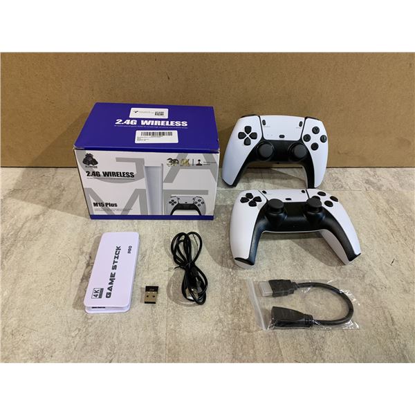 Retro Plug & Play Gaming Stick with 20,000+ Built-In Classic Retro Games & 9 Emulators - New