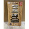 Image 1 : 18 Pack - Roach Trap Includes Bait