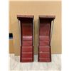 Image 6 : 6500LB GVW Steel Car Ramps - Red