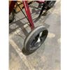 Image 6 : Bagboy Foldable 3 Wheel Golf Bag Push Cart - Red