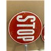 Image 2 : 2 Metal Stop Signs