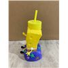 Image 2 : Portable Spongebob Cup - With Straw