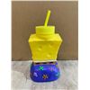 Image 3 : Portable Spongebob Cup - With Straw