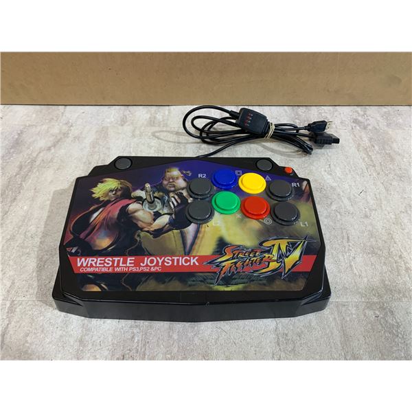 Wrestle Joystick Street Fighter 4 PS3, PS2, PC, - Missing Joystick Knob