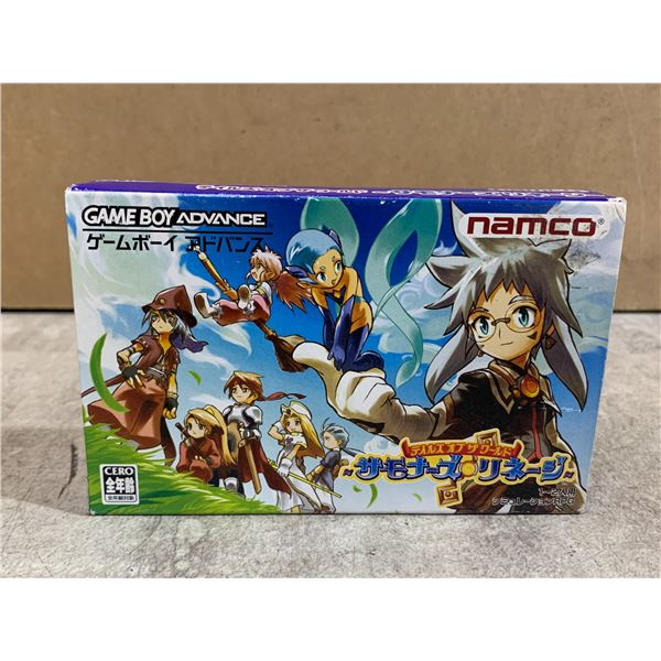 Tales Of The World Summoners Lineage - Nintendo Gameboy Advance Japan Import CIB