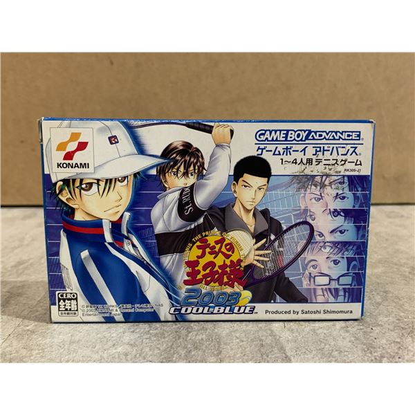 Prince Of Tennis 2003 COOL BLUE - Nintendo Gameboy Advance Japan Import